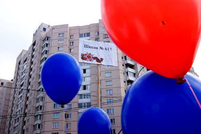 Парад Победы в Коломягах 2014